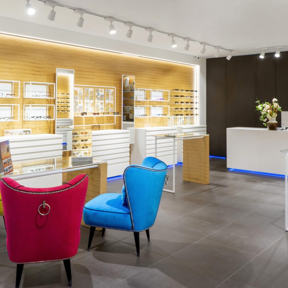 L'accoglienza della sede di Modica di Ottica Vicari